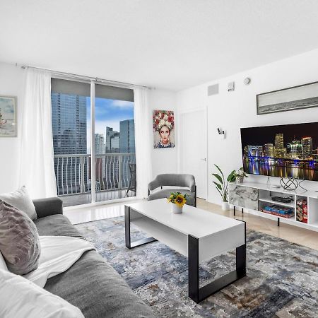 Spacious 2 Bed Unit In Brickell With Free Parking Miami Eksteriør billede