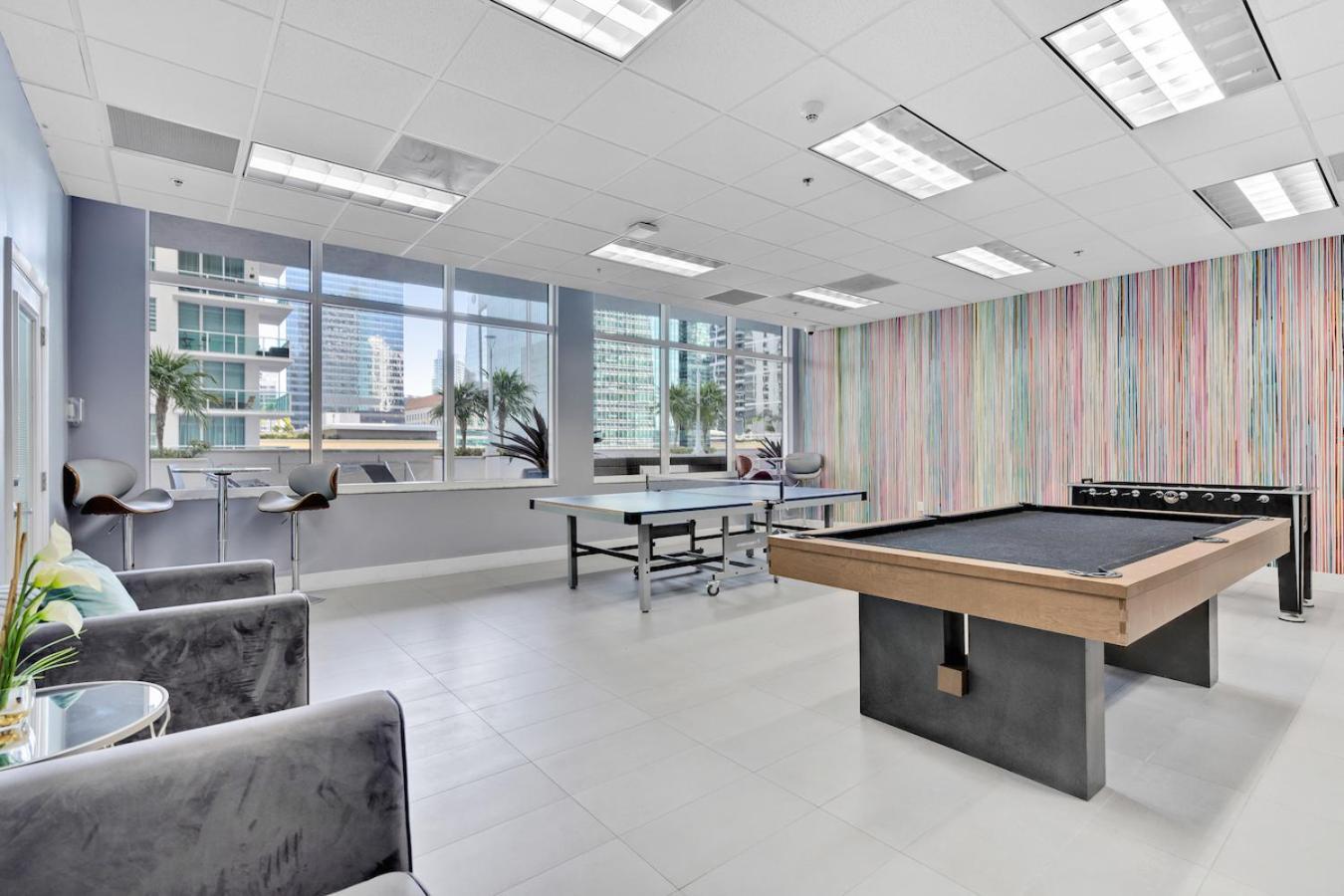 Spacious 2 Bed Unit In Brickell With Free Parking Miami Eksteriør billede