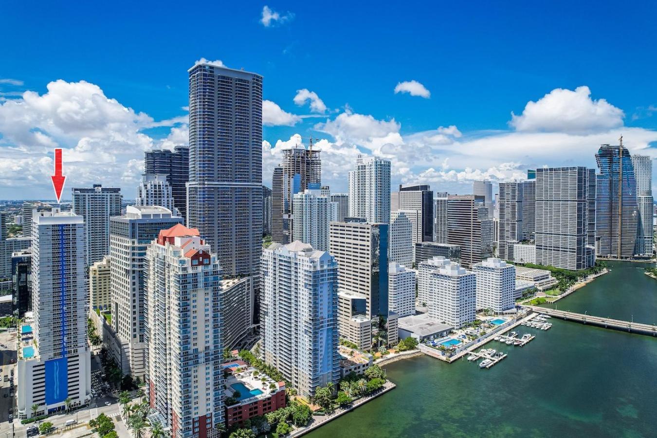Spacious 2 Bed Unit In Brickell With Free Parking Miami Eksteriør billede