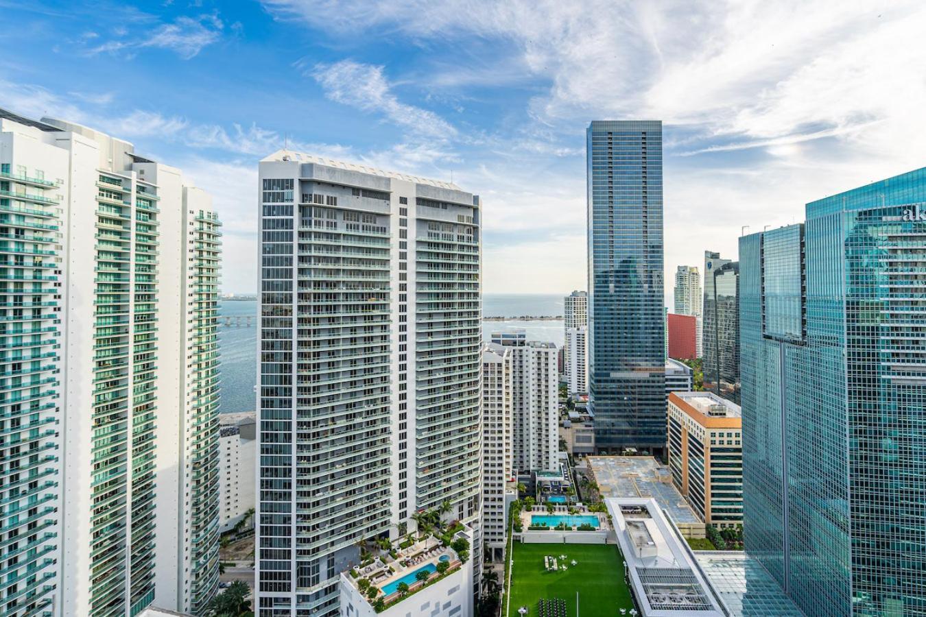 Spacious 2 Bed Unit In Brickell With Free Parking Miami Eksteriør billede