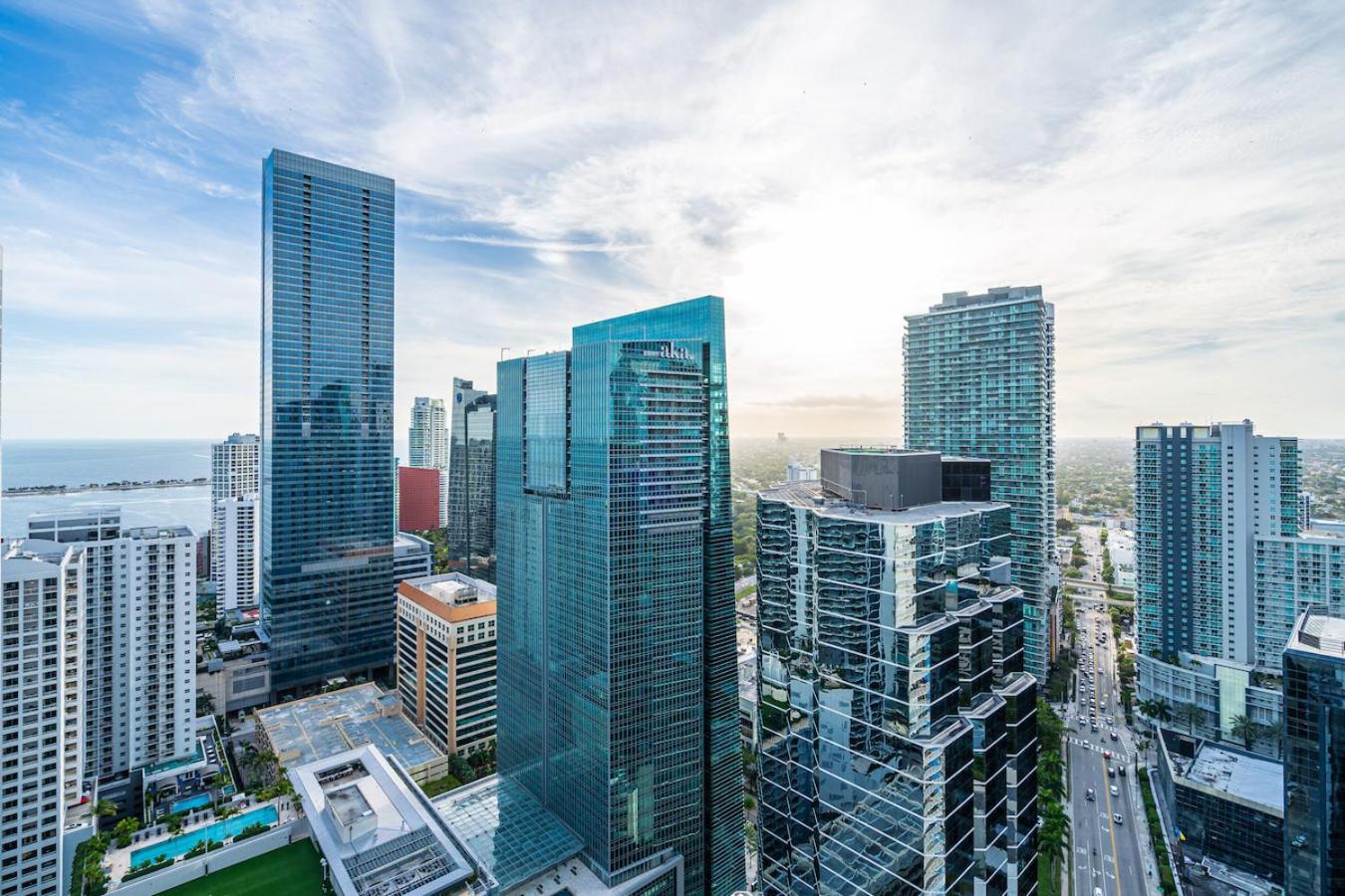 Spacious 2 Bed Unit In Brickell With Free Parking Miami Eksteriør billede