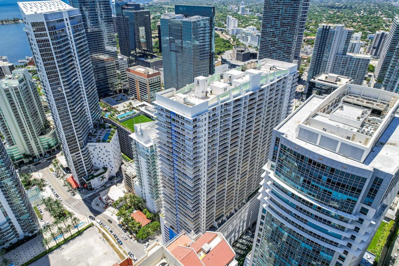 Spacious 2 Bed Unit In Brickell With Free Parking Miami Eksteriør billede